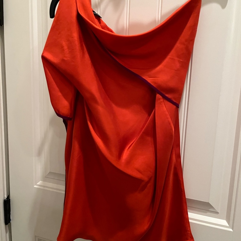 Josie Natori Asymmetrical Blouse